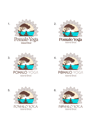 Logo Design by Lumen Branding for Pomalo Yoga | Design: #34614676