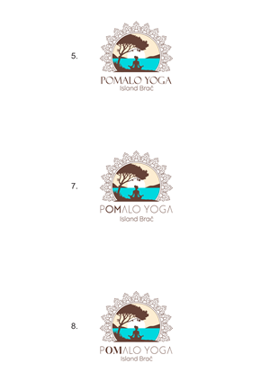 Logo Design by Lumen Branding for Pomalo Yoga | Design: #34614929