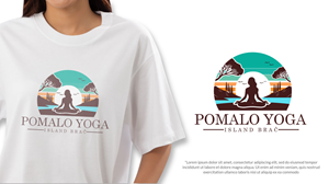 Logo Design by Nova Tech Solutions for Pomalo Yoga | Design: #34569657