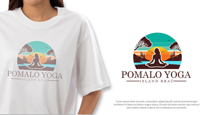 Logo Design by Nova Tech Solutions for Pomalo Yoga | Design: #34570397
