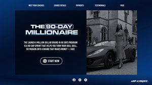 Landing Page Design by Ndembs