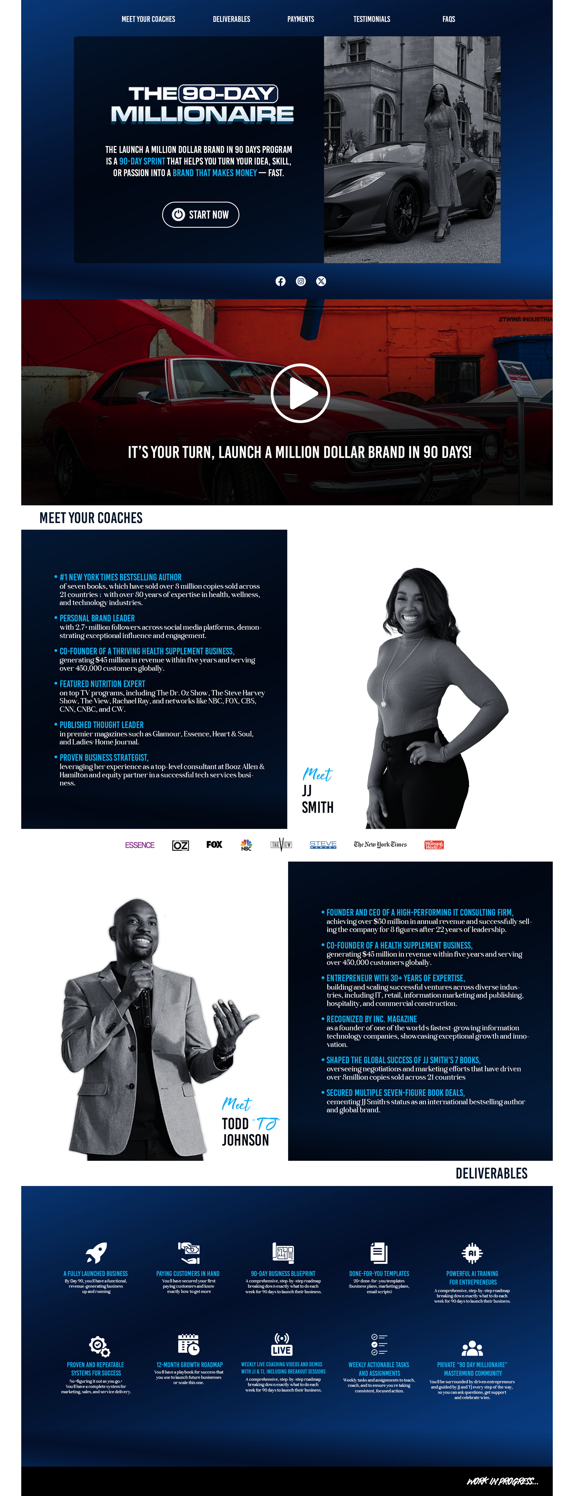 Landing Page Design by Ndembs for Adiva+Publishing | Design #34573947