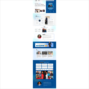 Landing Page Design by cardiboy for Adiva+Publishing | Design: #34603272
