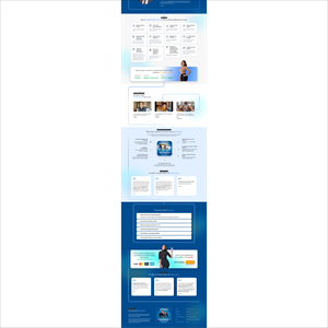 Landing Page Design by cardiboy for Adiva+Publishing | Design: #34603273