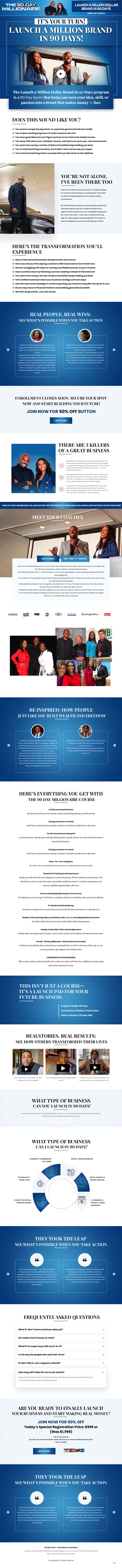 Landing Page Design by pb for Adiva+Publishing | Design #34565773
