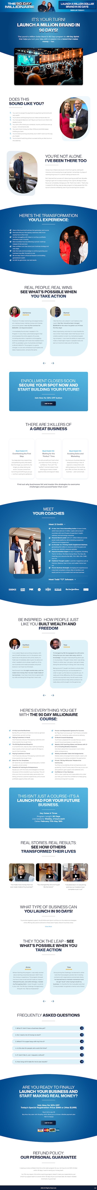 Landing Page Design by pb for Adiva+Publishing | Design #34565777