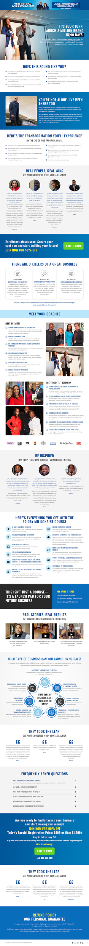 Landing Page Design by pb
