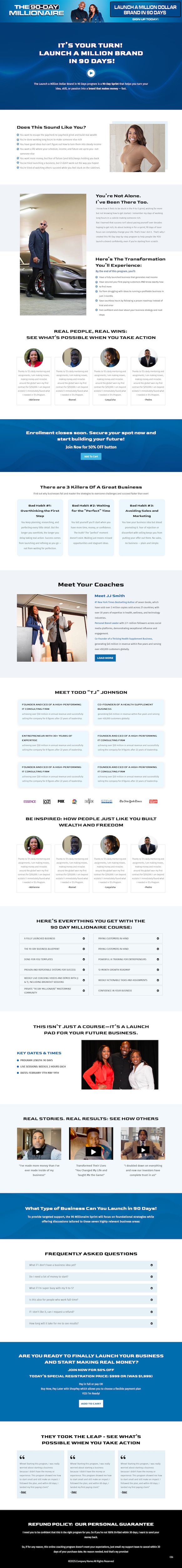 Landing Page Design by pb for Adiva+Publishing | Design #34576827