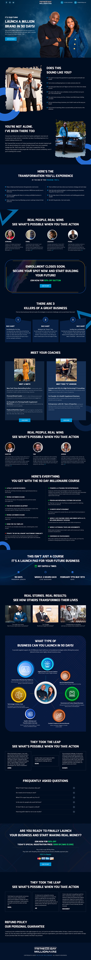 Landing Page Design by sai.designer87