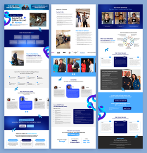 Landing Page-Design von Graphic Guy für Adiva+Publishing | Design #34575988