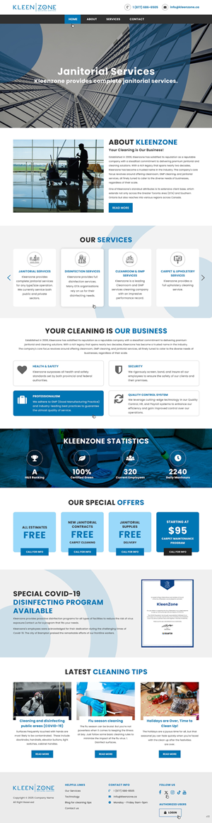 Web Design by pb for this project | Design #34583733