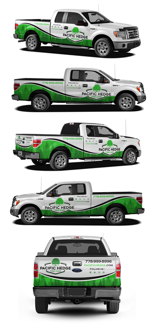 Design de Covering de Véhicule par AZ_Studio pour Pacific Hedge Tree Care | Design #34583064