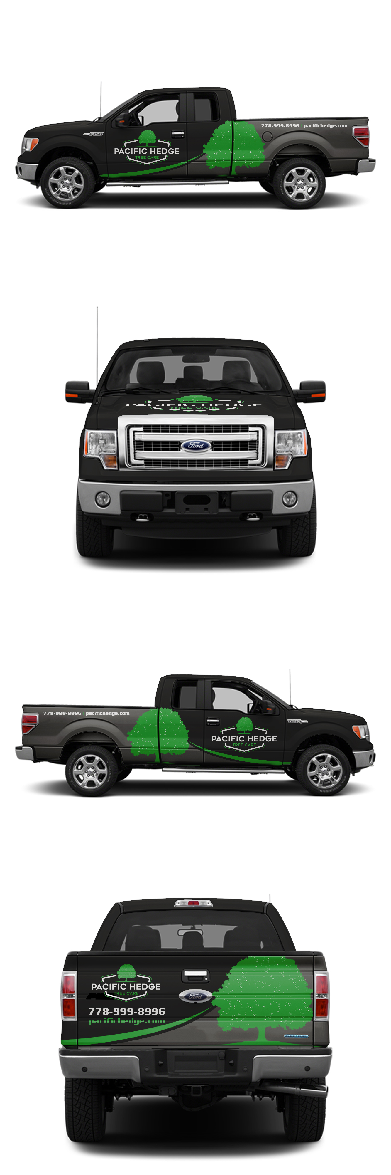 Car Wrap Design by ANGGI MAULANA PRAKOSO for Pacific Hedge Tree Care | Design #34564450