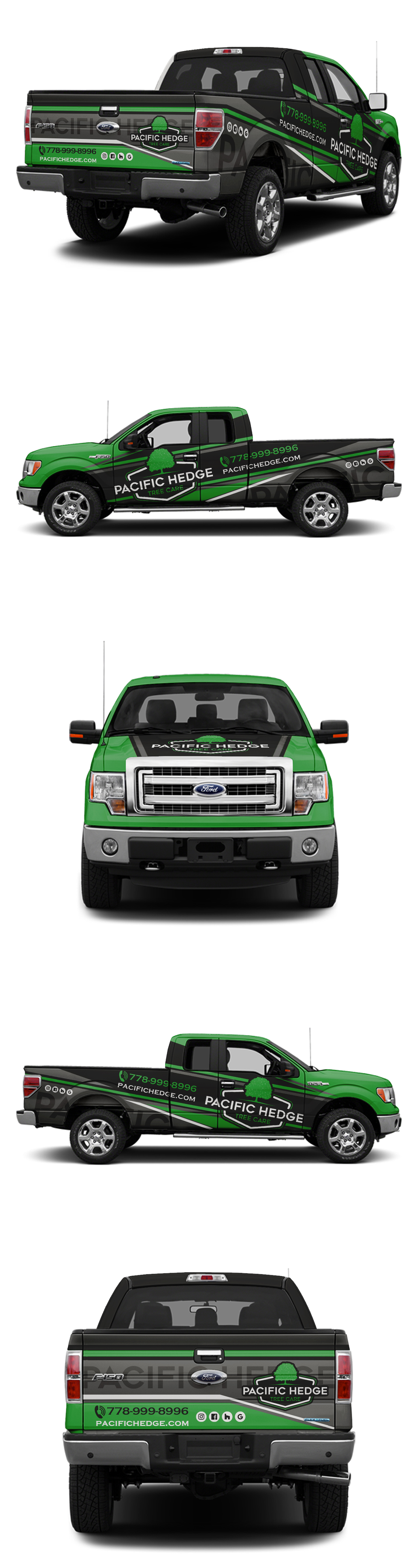 Car Wrap Design by ANGGI MAULANA PRAKOSO for Pacific Hedge Tree Care | Design #34567865