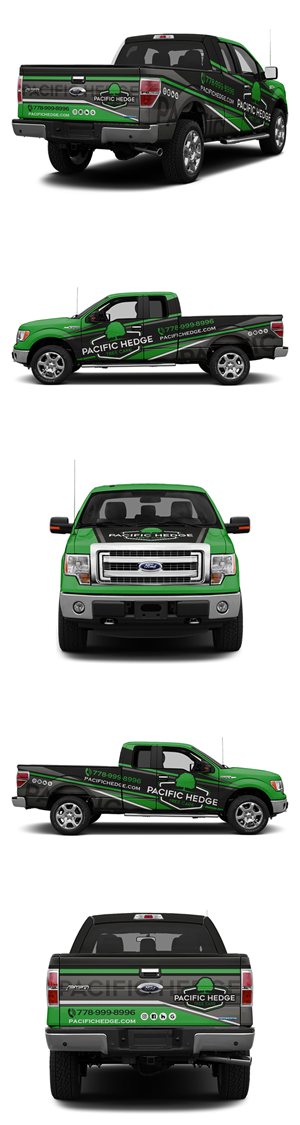 Car Wrap Design by ANGGI MAULANA PRAKOSO for Pacific Hedge Tree Care | Design: #34567865