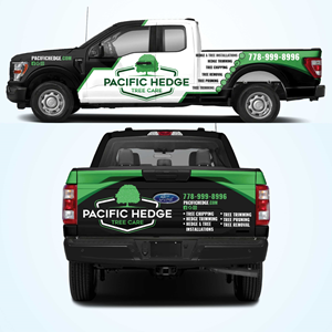 Car Wrap Design by DESIGN SOLUTIONS 007 for Pacific Hedge Tree Care | Design: #34564281