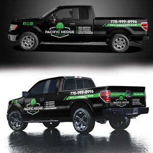 Car Wrap Design by DESIGN SOLUTIONS 007 for Pacific Hedge Tree Care | Design: #34576238