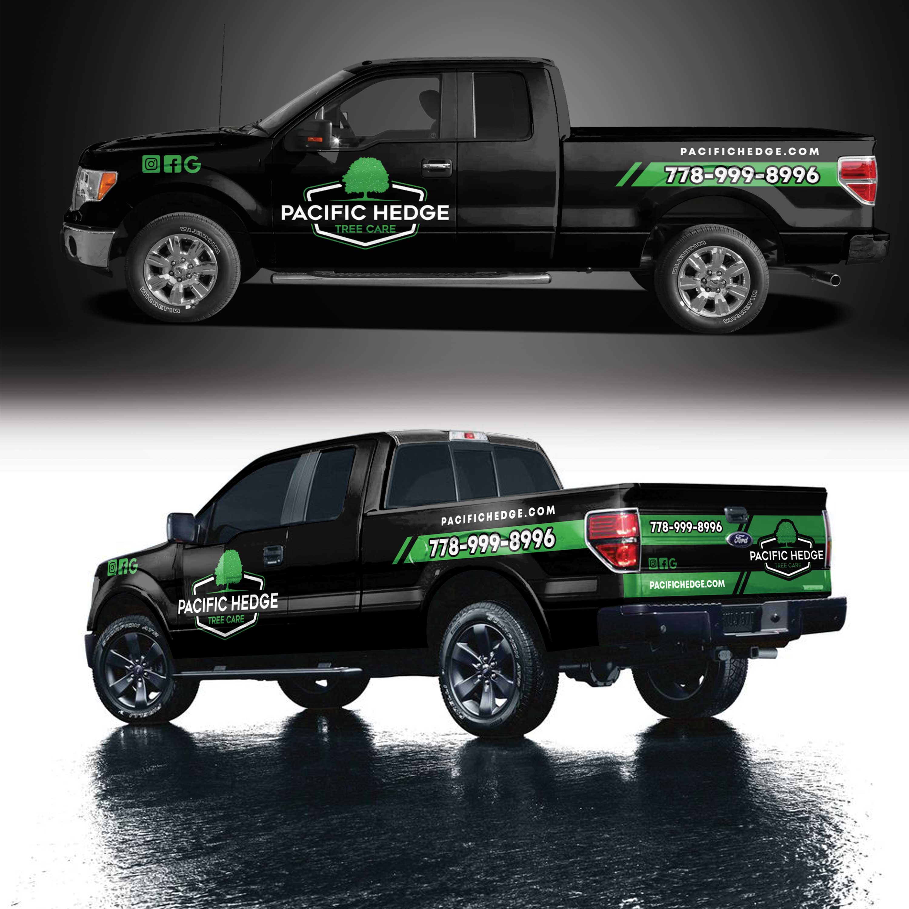 Car Wrap Design by DESIGN SOLUTIONS 007 for Pacific Hedge Tree Care | Design #34603774