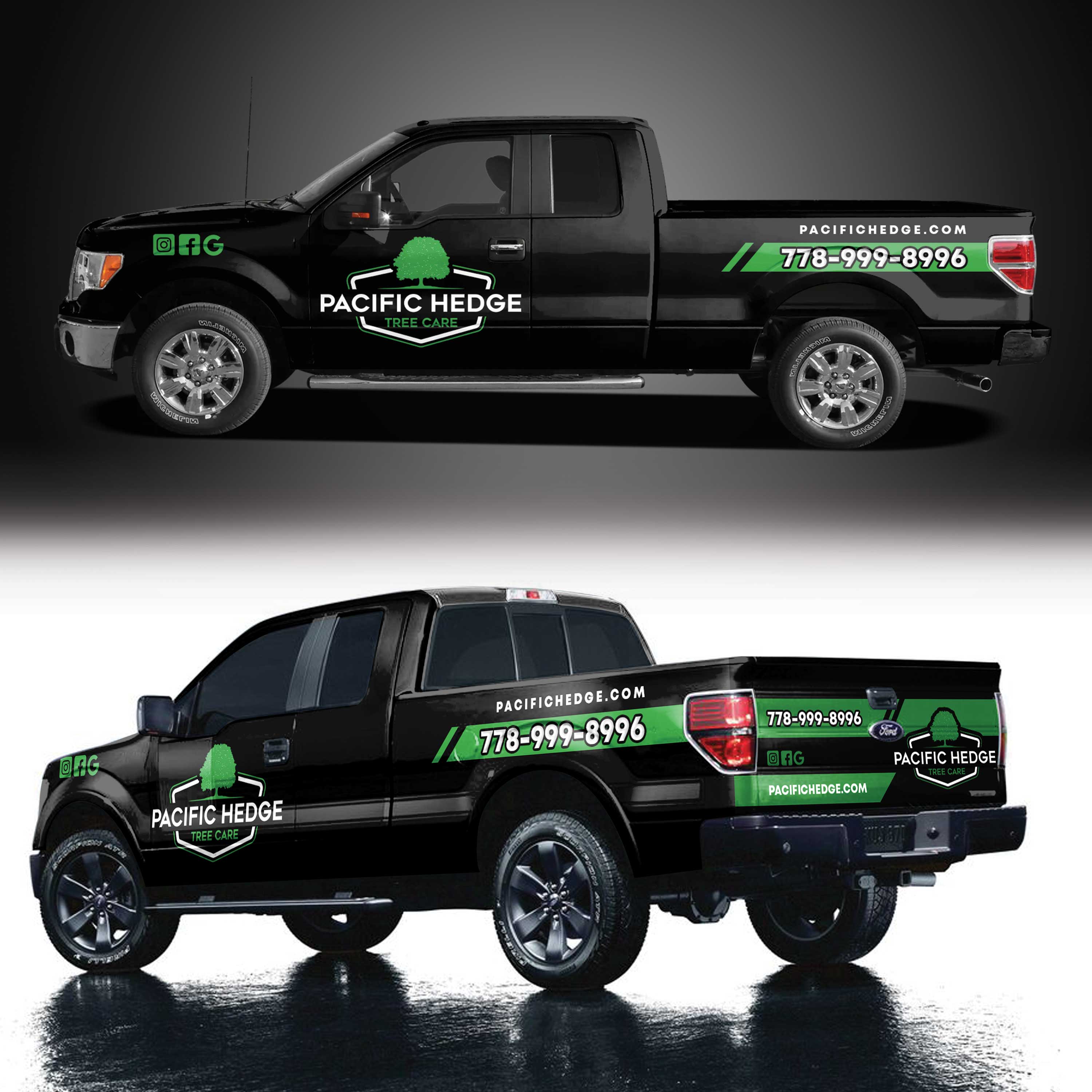 Car Wrap Design by DESIGN SOLUTIONS 007 for Pacific Hedge Tree Care | Design #34603779