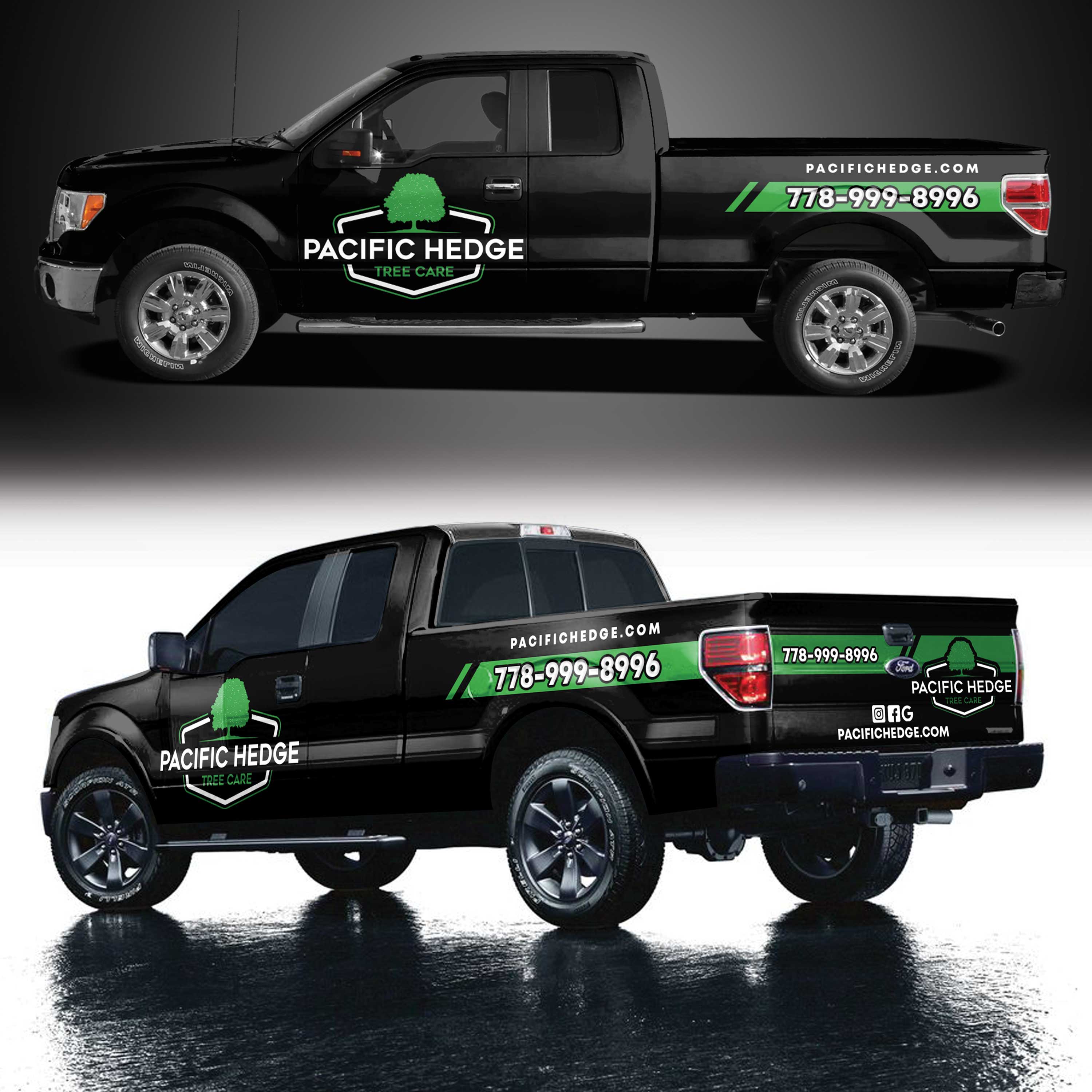 Car Wrap Design by DESIGN SOLUTIONS 007 for Pacific Hedge Tree Care | Design #34603802