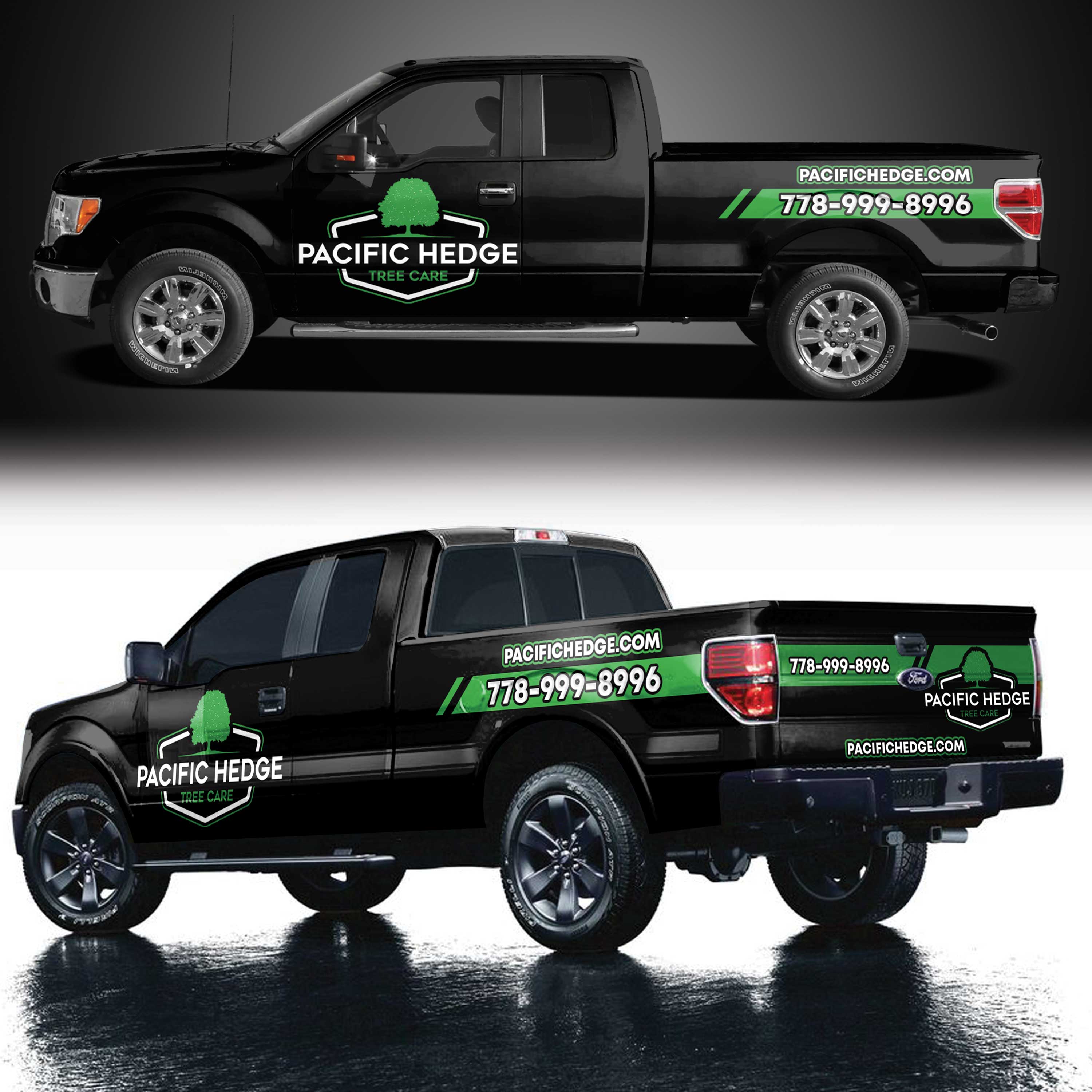 Car Wrap Design by DESIGN SOLUTIONS 007 for Pacific Hedge Tree Care | Design #34604081