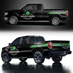 Car Wrap Design by DESIGN SOLUTIONS 007 for Pacific Hedge Tree Care | Design: #34604813