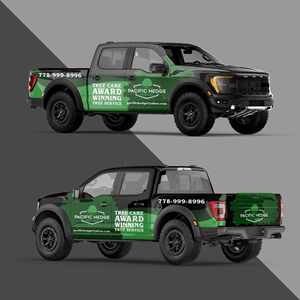 Car Wrap Design by Dhimant Maloo for Pacific Hedge Tree Care | Design: #34563866