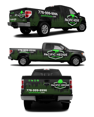 Car Wrap Design by 123graphics for Pacific Hedge Tree Care | Design: #34575100