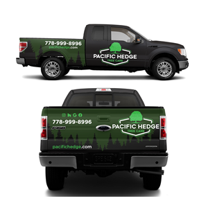 Design de Covering de Véhicule par 123graphics pour Pacific Hedge Tree Care | Design #34591699