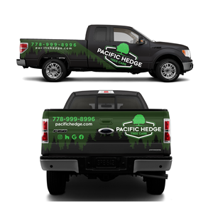 Car Wrap Design by 123graphics for Pacific Hedge Tree Care | Design: #34591719