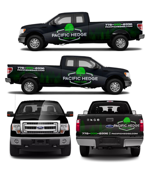 Design de Covering de Véhicule par websmartusa pour Pacific Hedge Tree Care | Design #34582785