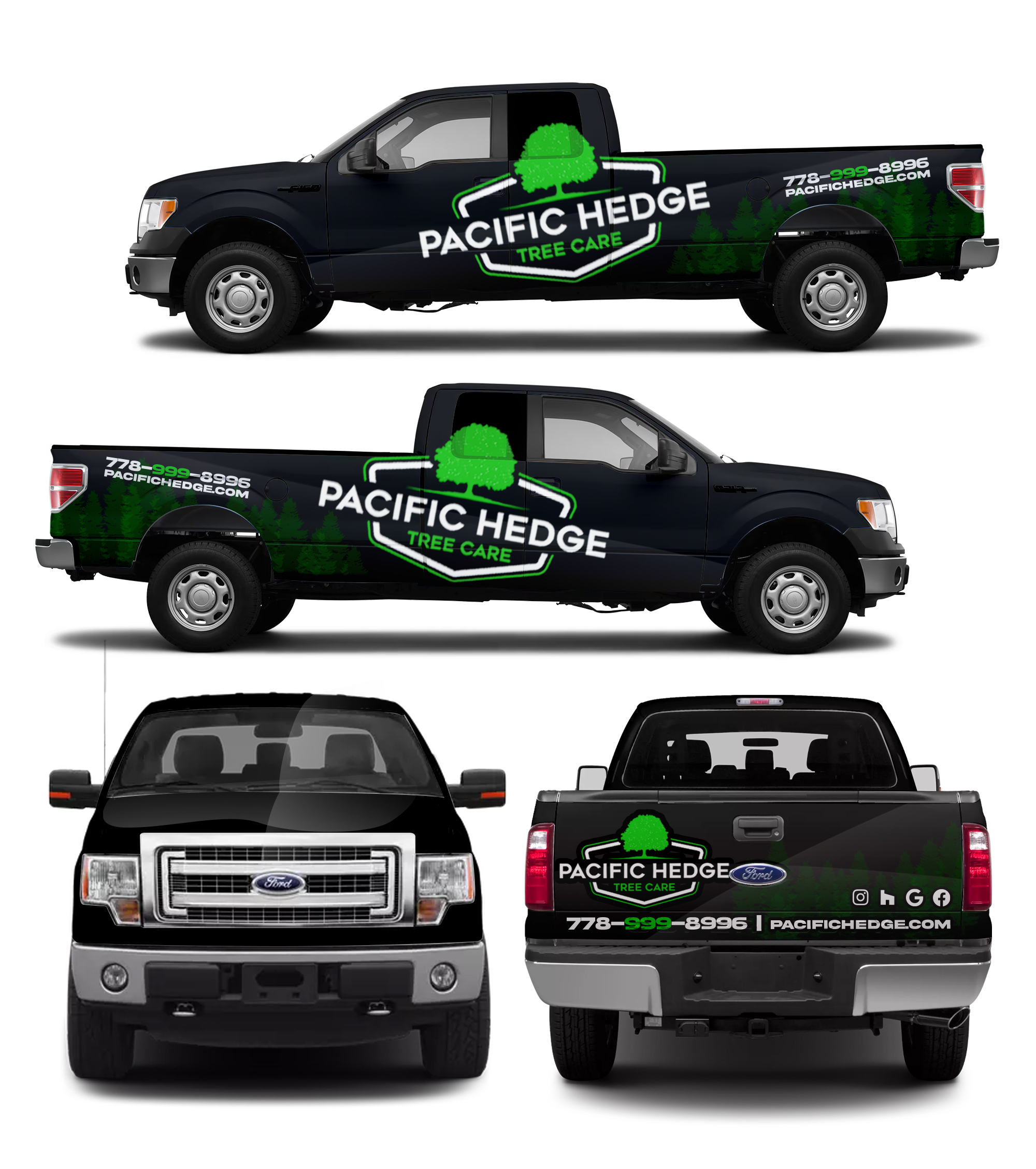 Car Wrap Design by websmartusa for Pacific Hedge Tree Care | Design #34582788