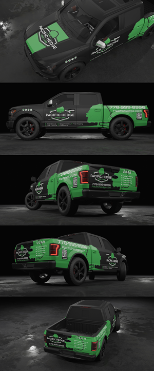 Car Wrap Design by Wrapcia for Pacific Hedge Tree Care | Design: #34568275
