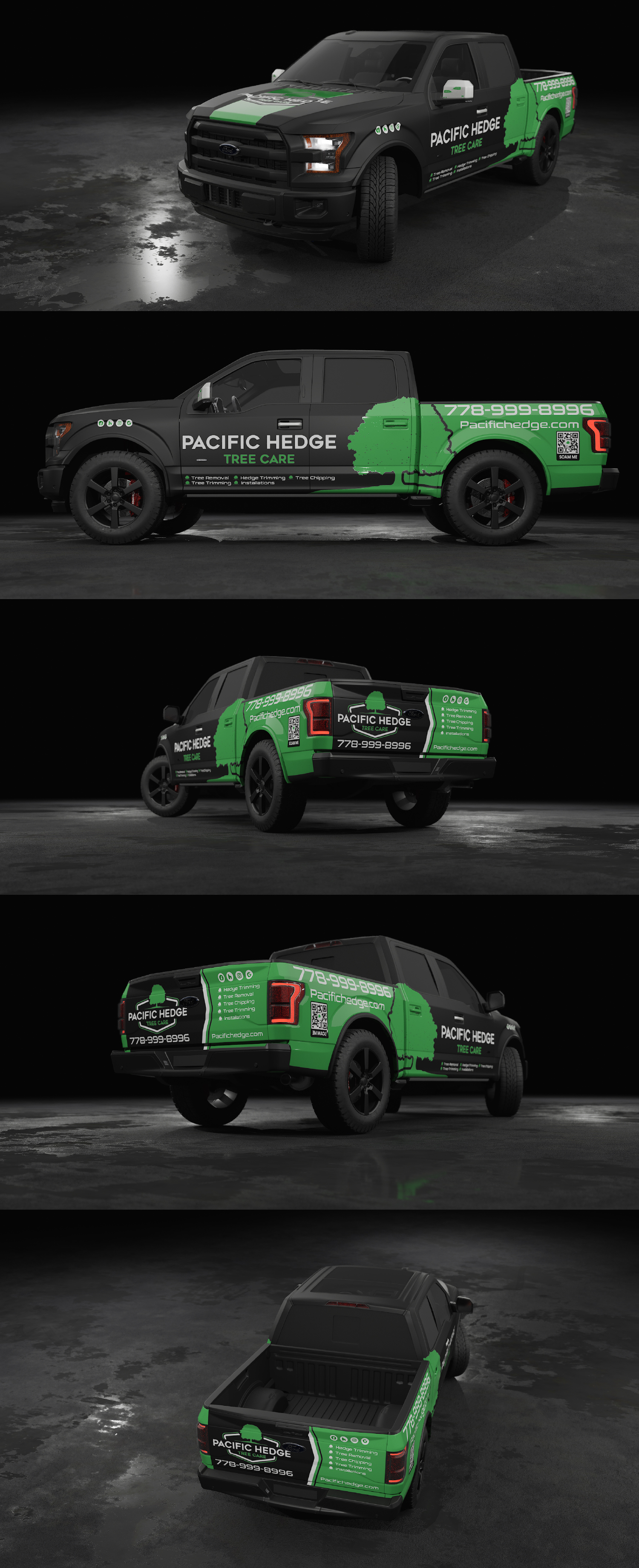 Car Wrap Design by Wrapcia for Pacific Hedge Tree Care | Design #34568279