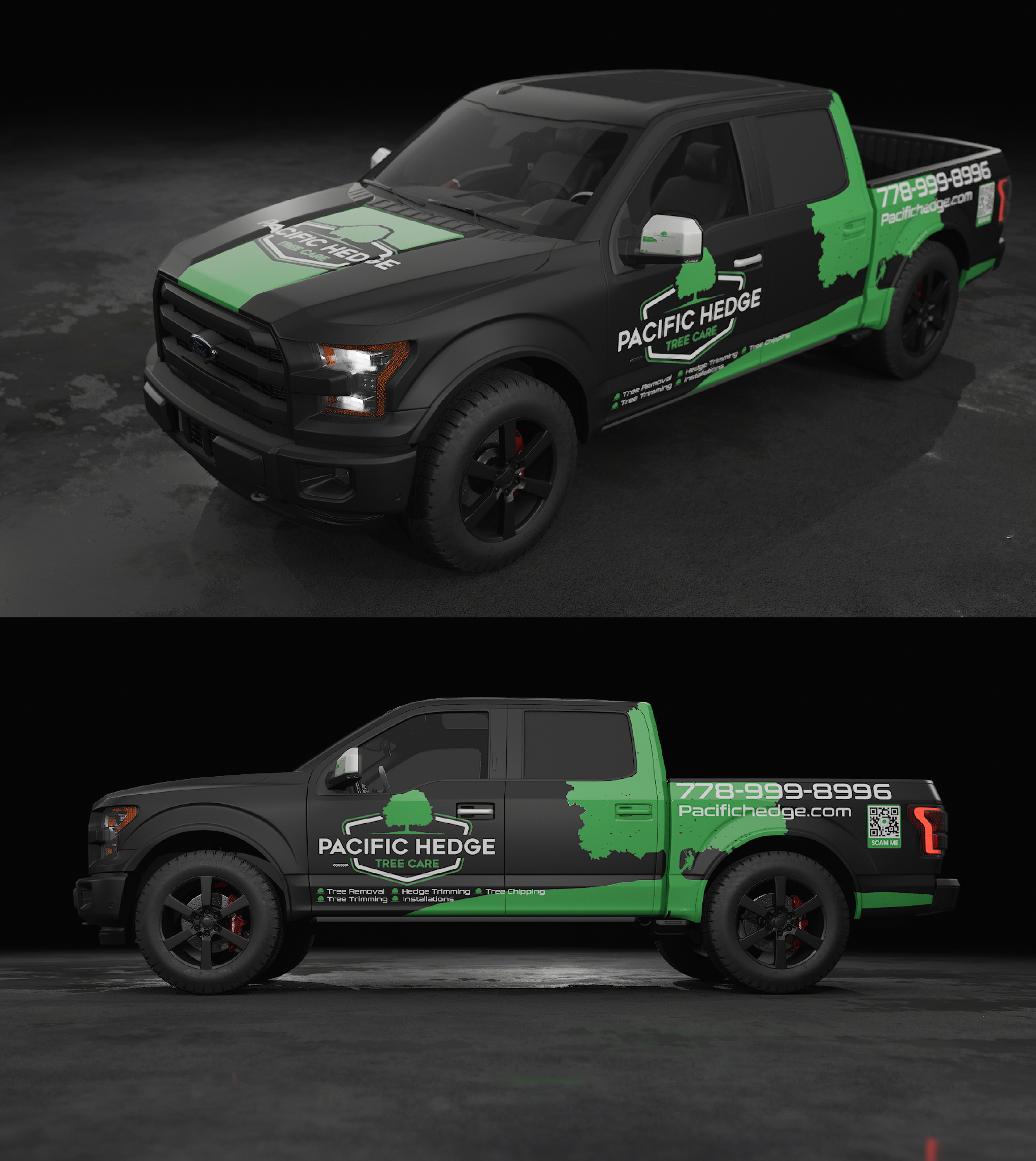 Car Wrap Design by Wrapcia for Pacific Hedge Tree Care | Design #34568318