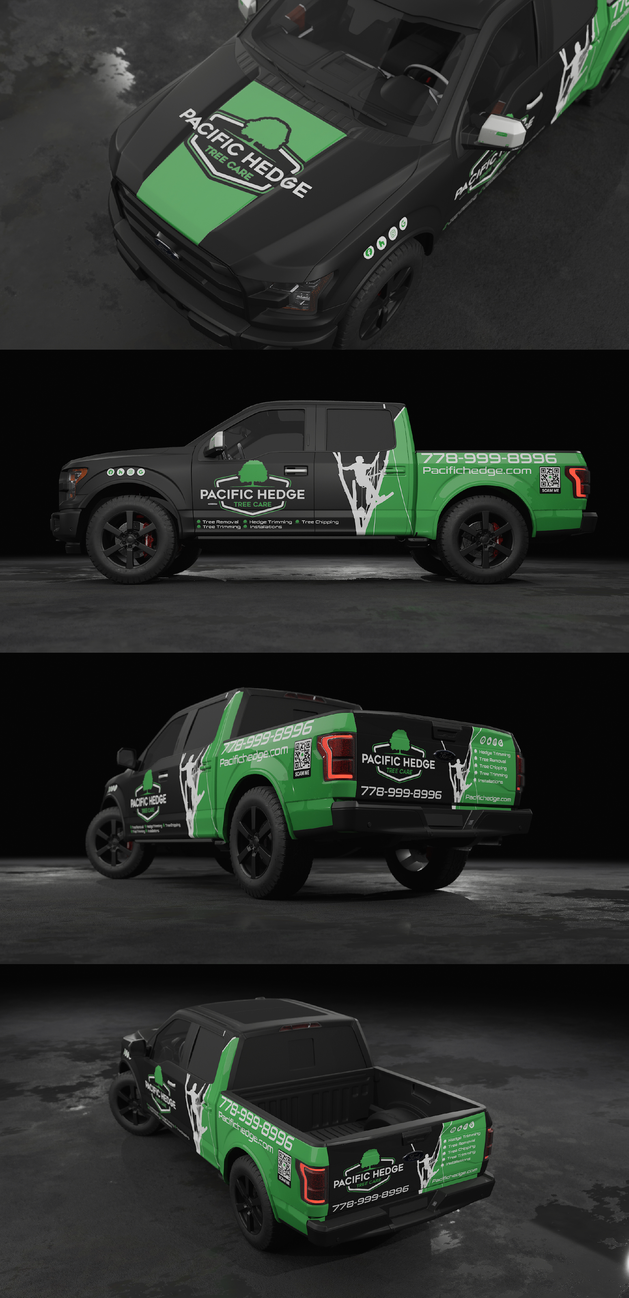 Car Wrap Design by Wrapcia for Pacific Hedge Tree Care | Design #34568322