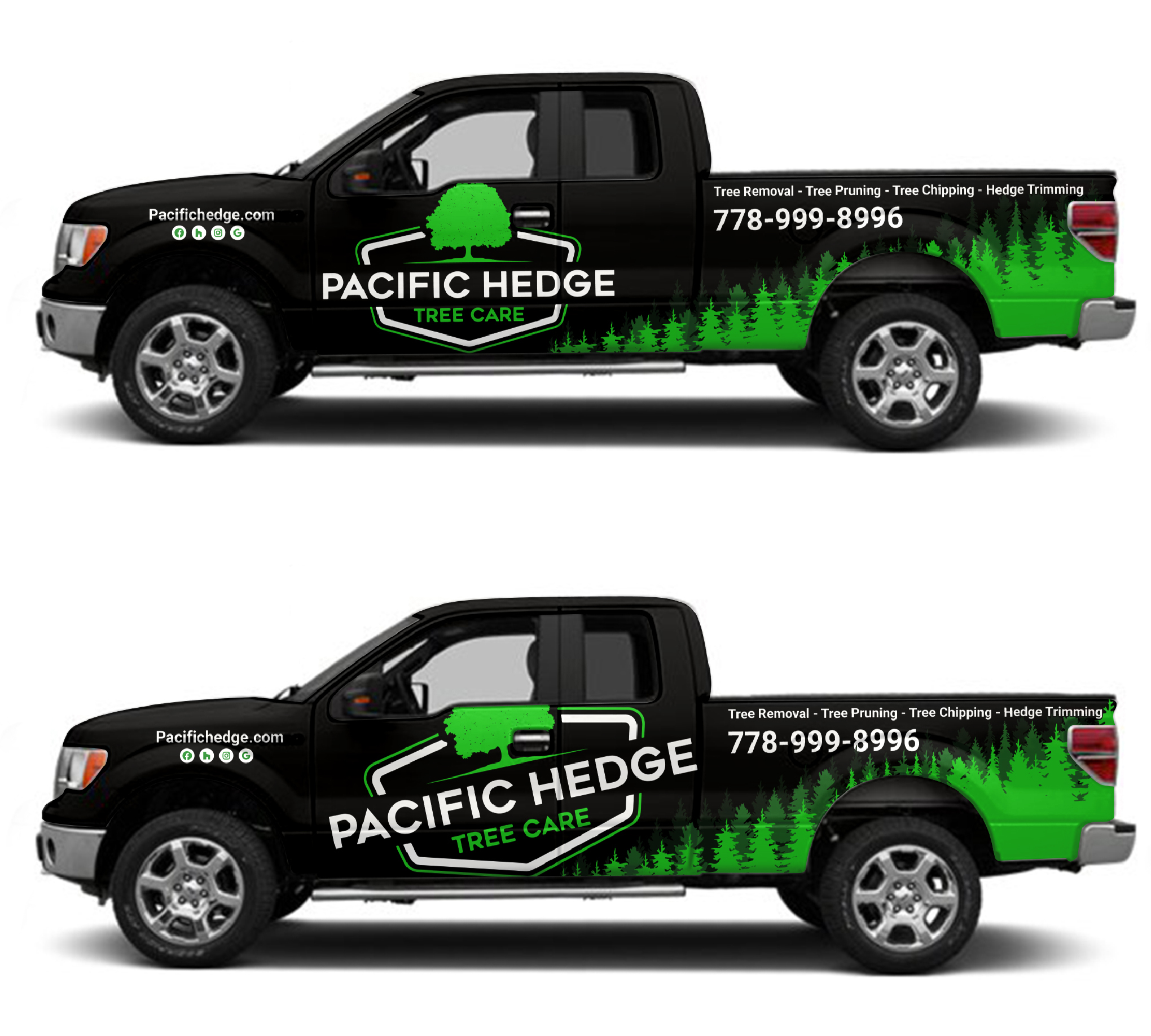 Car Wrap Design by Wrapcia for Pacific Hedge Tree Care | Design #34573130