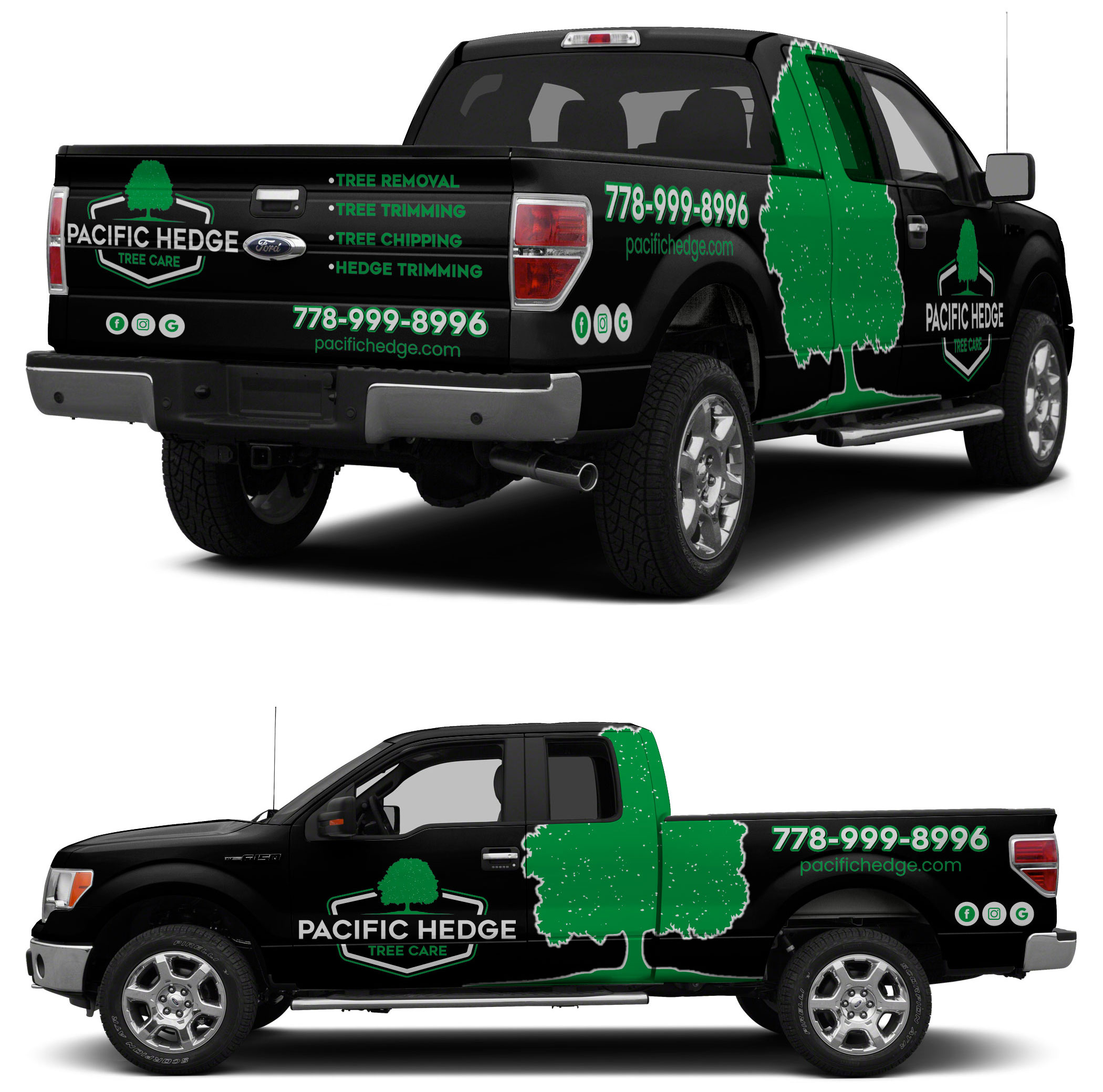 Car Wrap Design by The Faisal for Pacific Hedge Tree Care | Design #34564257