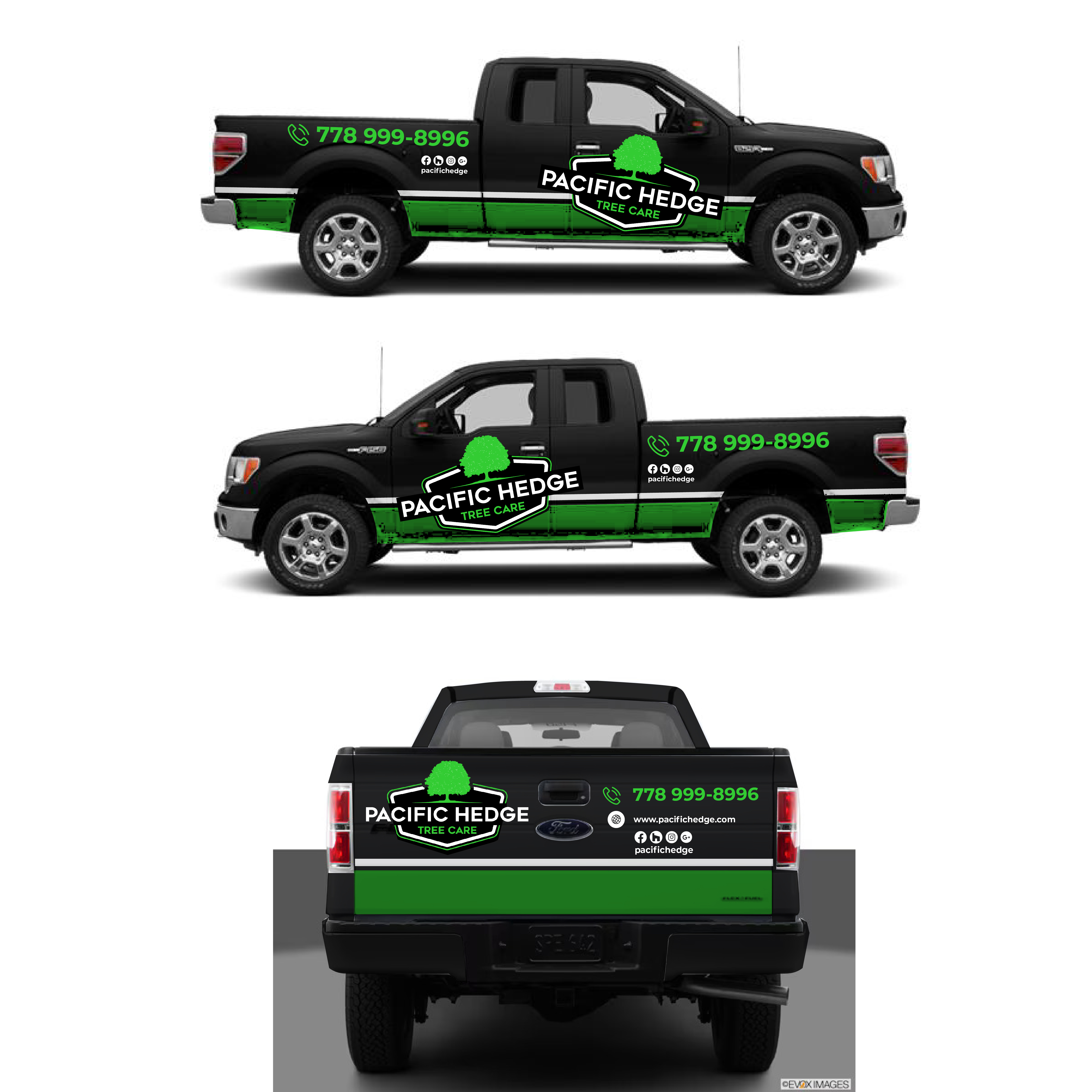 Car Wrap Design by Javelin Studio for Pacific Hedge Tree Care | Design #34587887