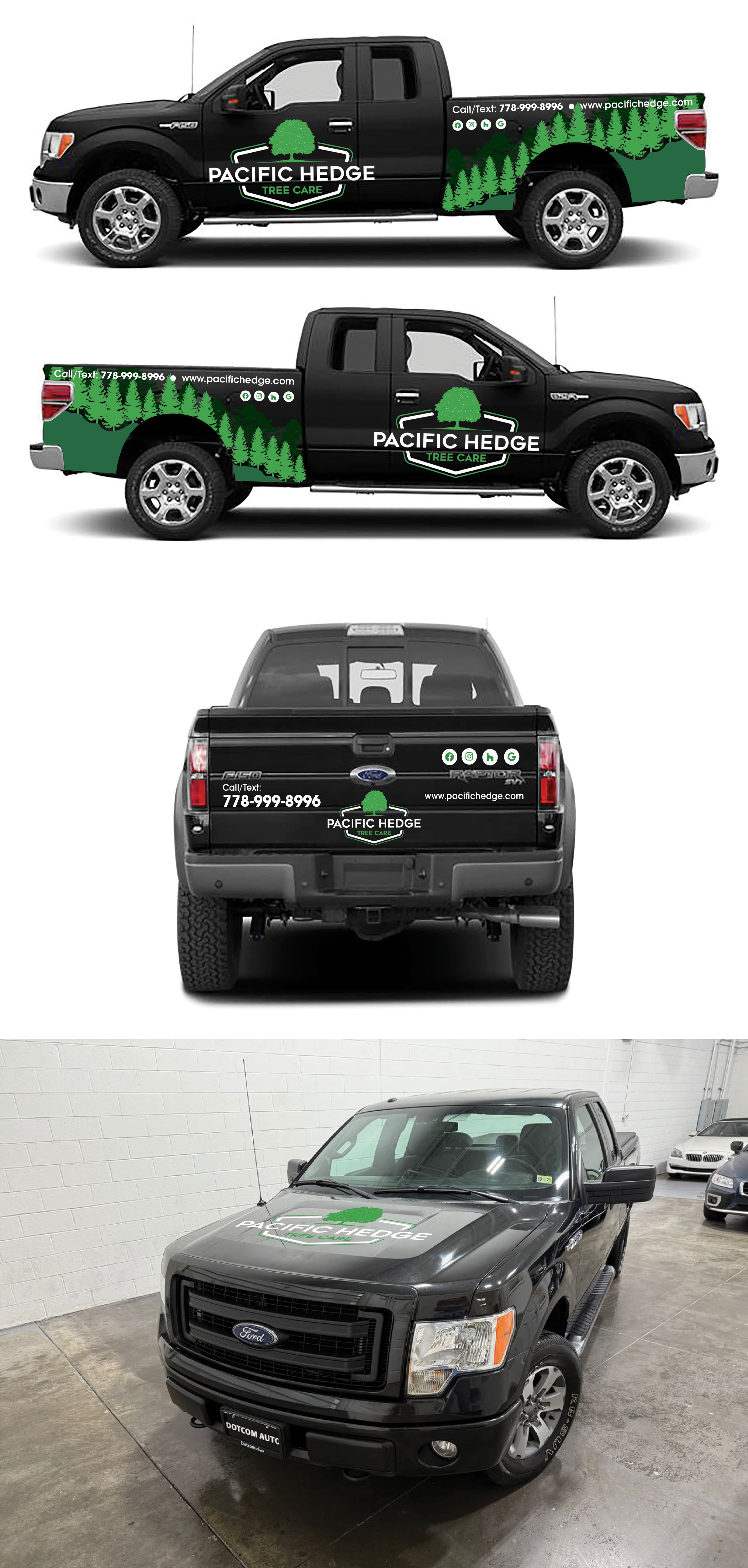 Car Wrap Design by Creative D2024 for Pacific Hedge Tree Care | Design #34602280