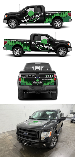 Car Wrap Design by Creative D2024 for Pacific Hedge Tree Care | Design: #34602281