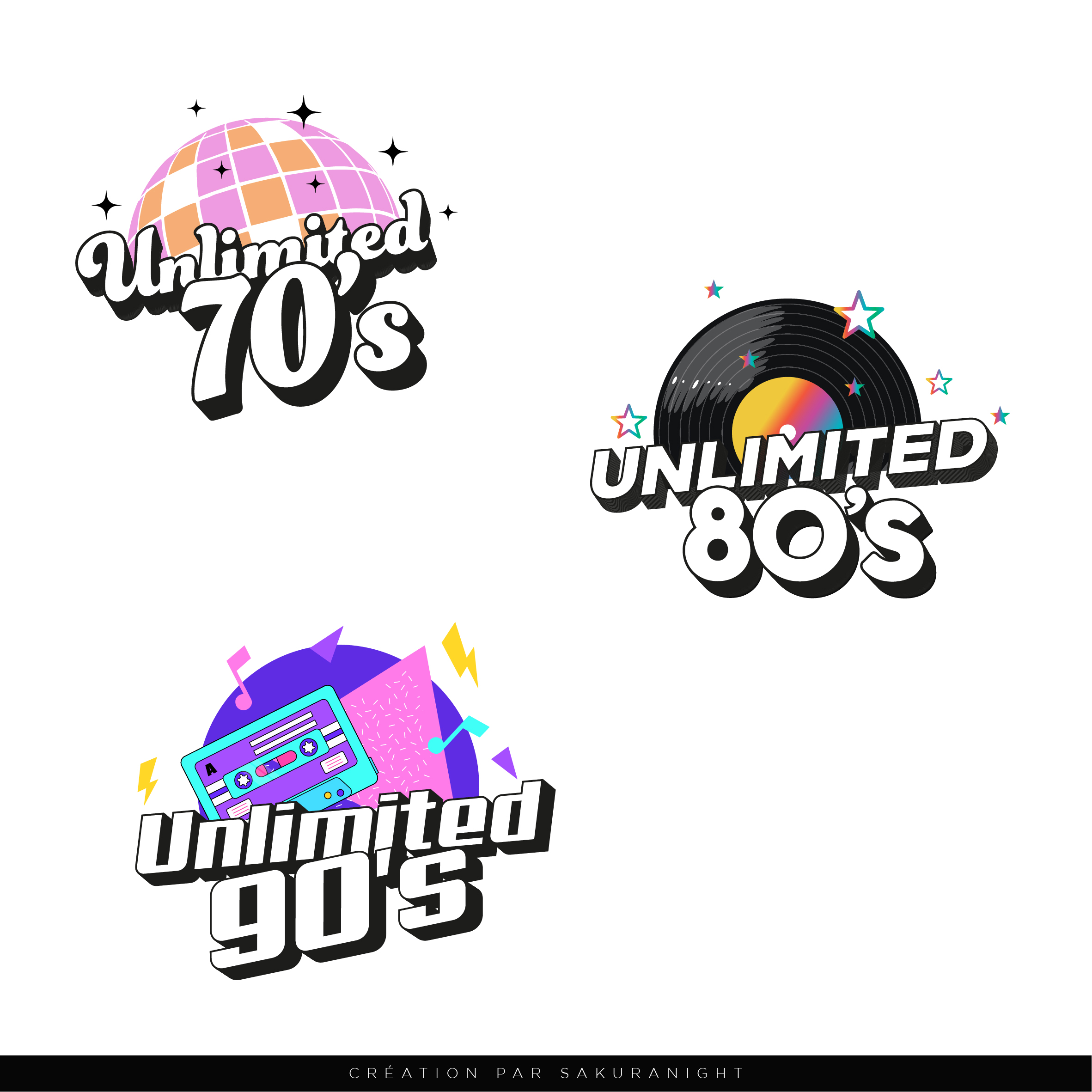 Logo Design by Sakuranight for 70's Decadance | Design #34575471
