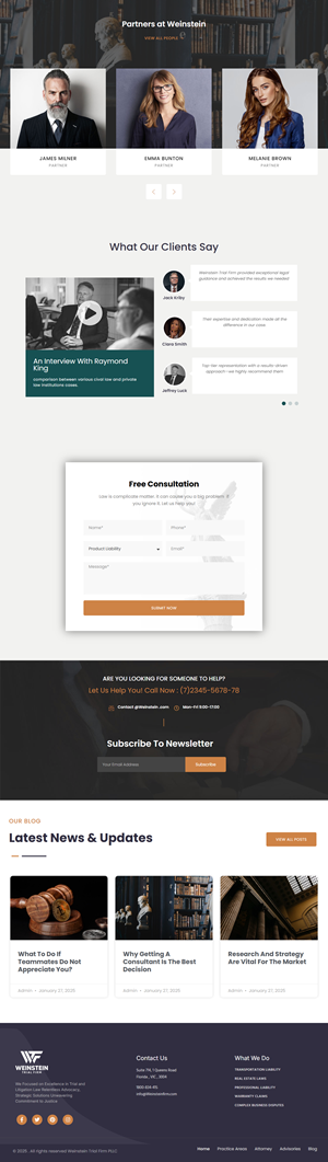 Web Design by Panther_X for this project | Design: #34660653