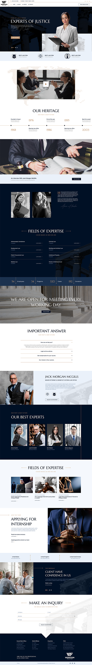 Web Design by Mukarram Haidari for this project | Design: #34625905