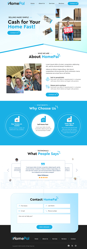 Web Design par Blue Sparrow pour ce projet | Design : #34592085