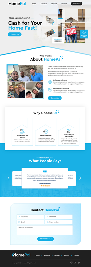Web Design par Blue Sparrow pour ce projet | Design : #34592693