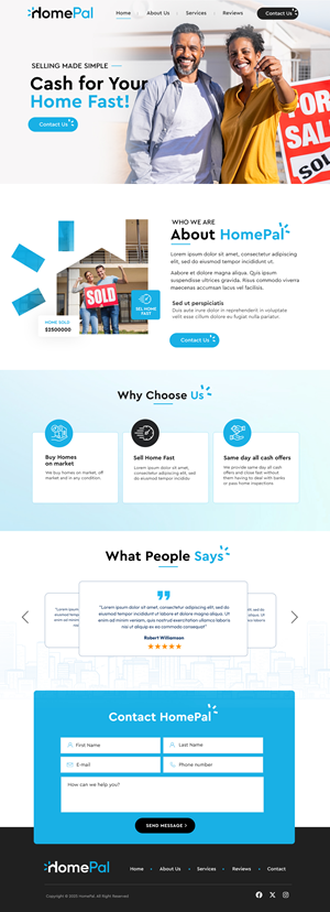 Web Design par Blue Sparrow pour ce projet | Design : #34592695