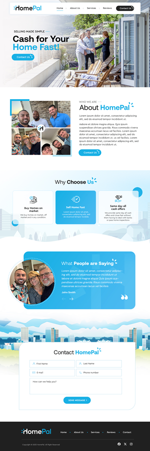 Web Design par Blue Sparrow pour ce projet | Design : #34592696