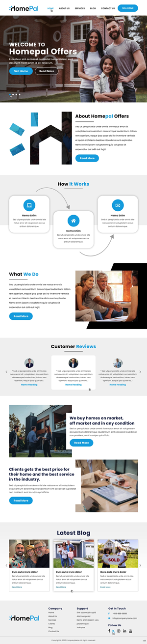 Web Design by pb for this project | Design: #34584424