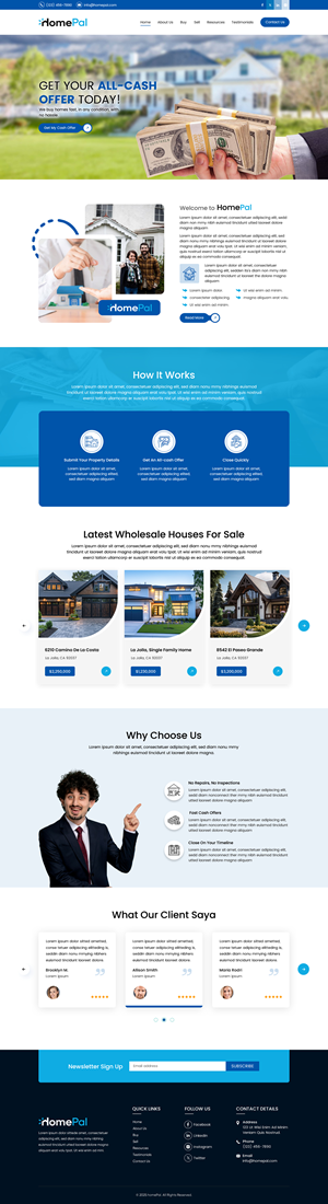 Web Design par Sbss pour ce projet | Design : #34600498